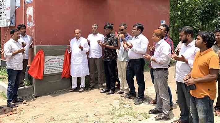 ১ কোটি ৩৩ লাখ টাকা ব্যয়ে ইউনিয়ন পরিষদ কমপ্লেক্স নির্মাণ কাজের উদ্বোধন