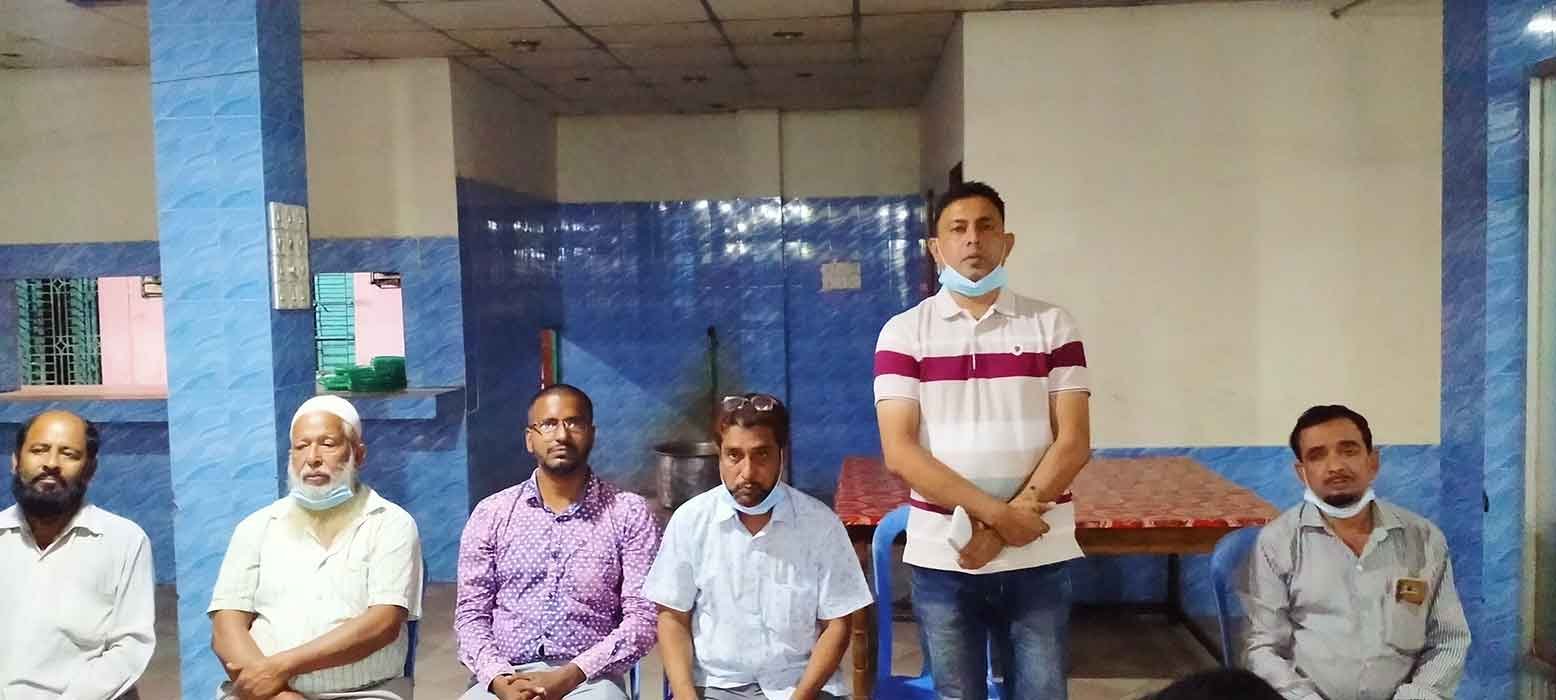 শায়েস্তাগঞ্জের নবাগত ওসির সাথে সাংবাদিকদের মত বিনিময়