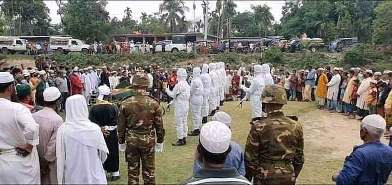 লাখাইয়ে বীরমুক্তিযোদ্ধা আব্দুল হাই এর রাষ্ট্রীয় মর্যাদায় দাফন