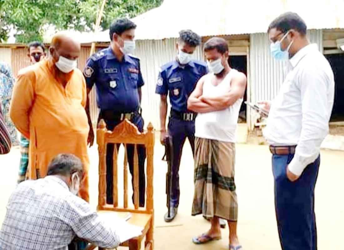 চুনারুঘাটে মাদক বিরোধী অভিযানে আটক ১