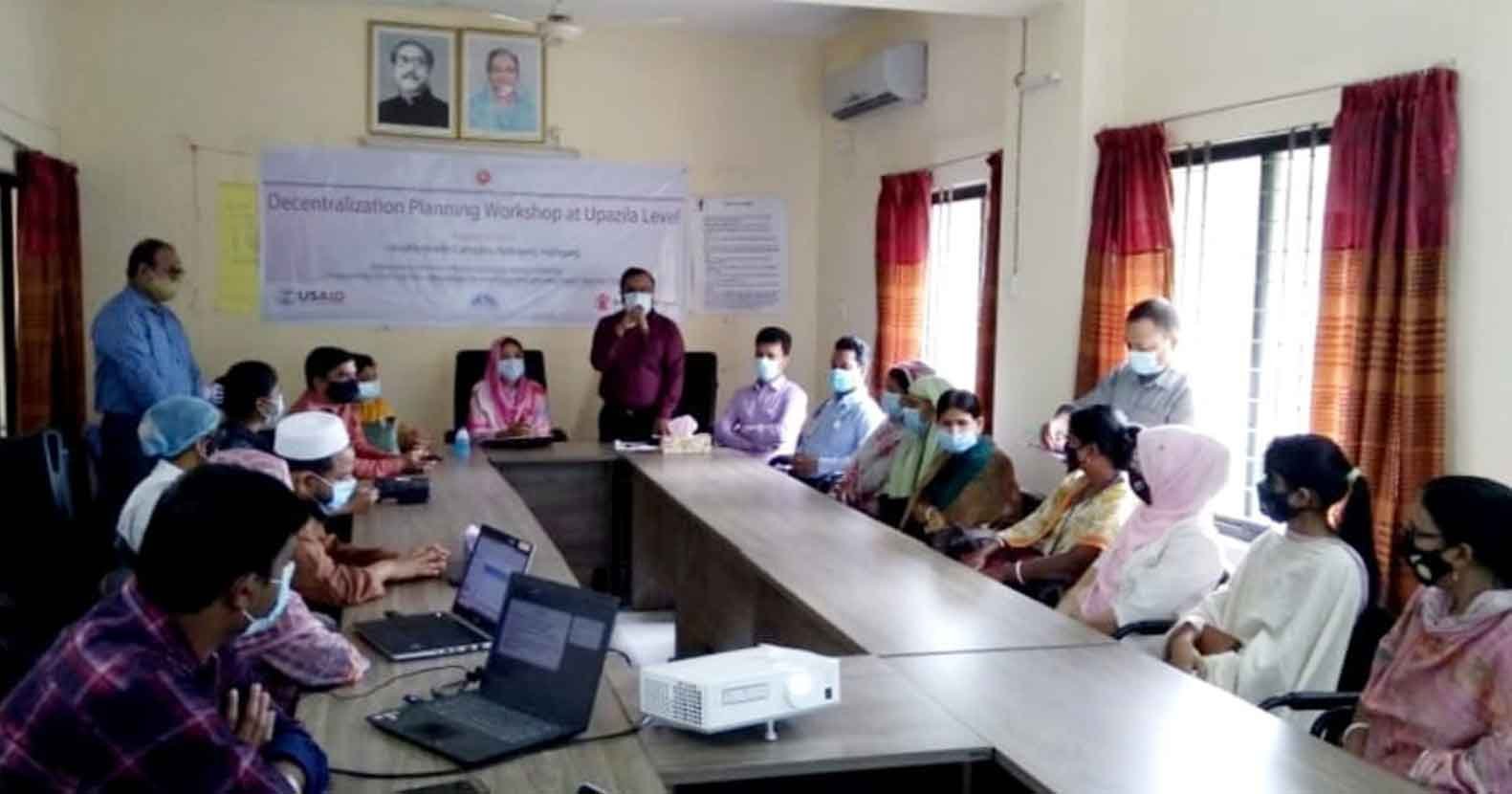 নবীগঞ্জে স্বাস্থ্য ও পঃপঃ বিভাগ এবং মামনির আয়োজনে বার্ষিক পরিকল্পনা প্রনয়ন কর্মশালা
