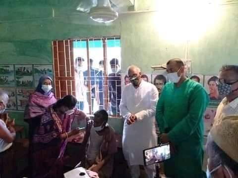 বানিয়াচংয়ে গণটিকাদান, ৯ হাজার ডোজ সম্পন্ন
