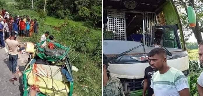 মাধবপুরে সড়ক দুর্ঘটনায় শিশুসহ নিহত ৩