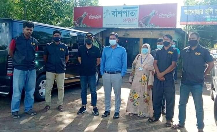 হাইওয়ের বিভিন্ন হোটেলে ভোক্তা অধিকার ও র‌্যাবের অভিযান