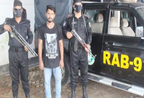 মাধবপুরে ৩০ কেজি গাঁজাসহ  গ্রেপ্তার