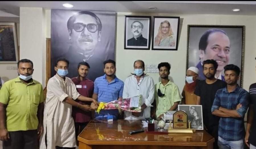 এমপি আবু জাহিরের সাথে পথশিশু কল্যান ফাউন্ডেশনের সৌজন্য সাক্ষাৎ