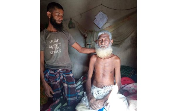 বানিয়াচংয়ে অর্থের অভাবে চিকিৎসা করাতে পারছেন না আব্দুর রহমান